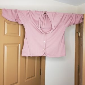 JJill Cardigan with Shawl Collar. 3X